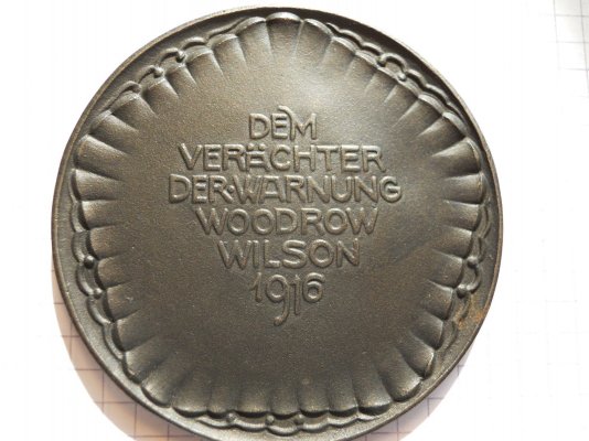 Der Tod versenkt die Lusitania- Präsident Woodrow Wilson-1.JPG