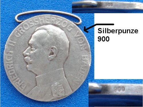 Baden Milit?rorden mit Silberpunze 900, F?R VERDIENST.JPG