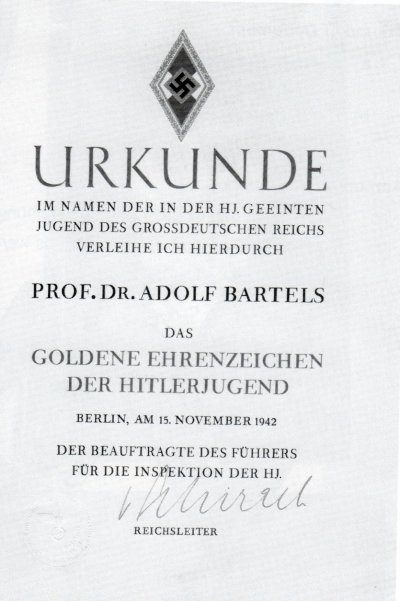 Golden HJ Honour Badge with Oak leaves citation.jpg