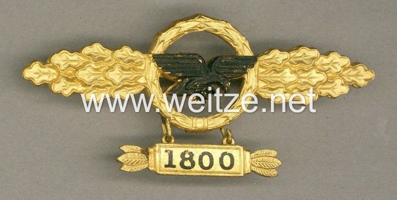 Frontflugspange f?r Transport- und Luftlandeflieger in Gold mit Anh?nger  1800 - Ausf?hrung 1957.jpg