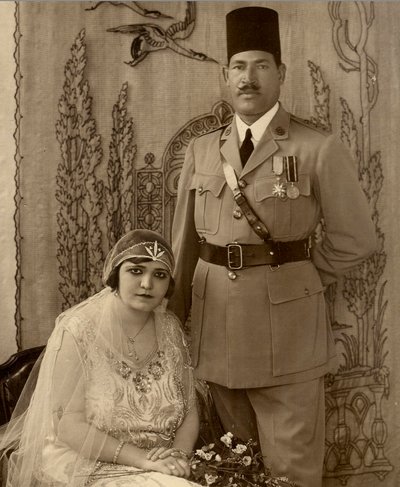 Ein el Hayat Tewfik Fahmy hanem & Kaimakam Mohamed Kamel-Suhagi bey.jpg