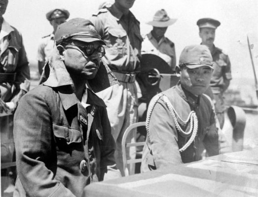 Colonel Tatsuichi Kaida and his chief of staff Major Minoru Shoji.jpg