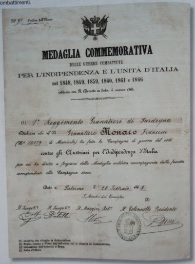 per le guerre di Indipendenza e l'Unita d'Italia Ganzani Dok.jpg