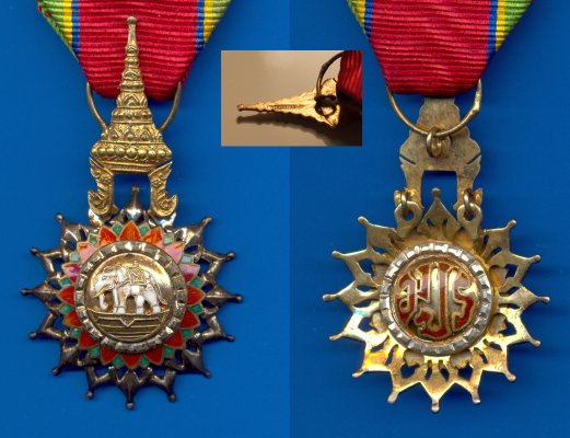 Thailand, Kingdom, ORDER OF THE WHITE ELEPHANT, Knight’s breast badge (4).jpg