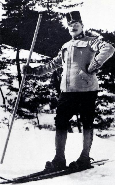 Theodor Edler von Lerch in 1911 in Jôetsu, Japan.jpg