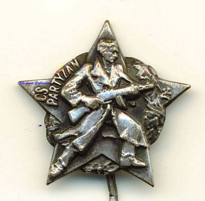 00044-3. Знак Чехословацкий партизан - миниатюра.JPG