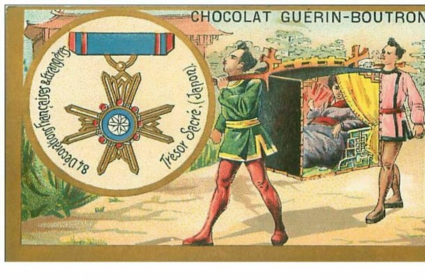 n° 33970 ordre du trésor sacré japon. chocolat guérin-boutron.jpg
