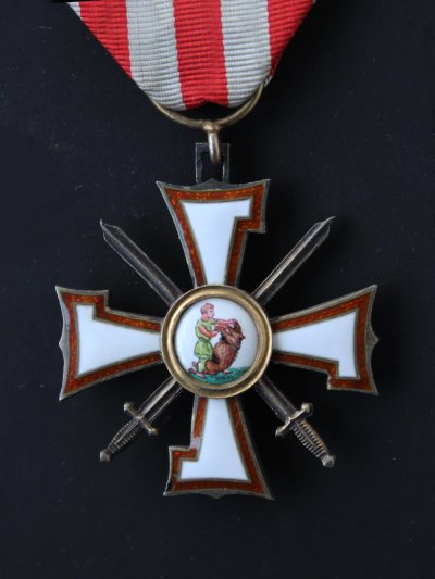 Latvia-Lacplesis Military order 3 class-Arthus Bertrand.jpg