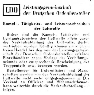 Uniformenmarkt Januar 1945 Luftwaffe Orden.JPG