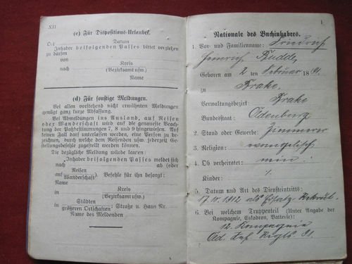 Oldenburg Milit?rpass I.R.Nr.91 III.Bat.2.jpg