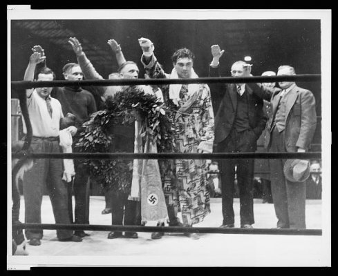 Max-Schmeling,-with-attendants,-giving-the-Nazi-salute-after-giving...-painting-artwork-print.jpg