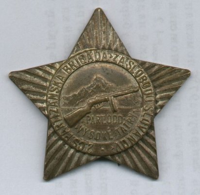 ЧССР, Знак 2й партиз. бригады..jpg